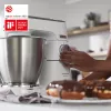 Kenwood Titanium Chef Baker XL Robot de cozinha 1200 W 7 L branco com balança integrada