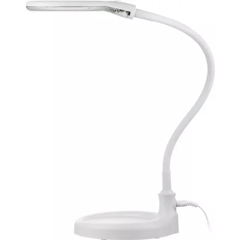Goobay Lâmpada de lupa LED com base e grampo 6 W Ampliação 1.75x