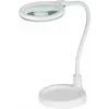 Goobay Lâmpada de lupa LED com base e grampo 6 W Ampliação 1.75x