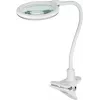 Goobay Lâmpada de lupa LED com base e grampo 6 W Ampliação 1.75x