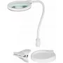Goobay Lâmpada de lupa LED com base e grampo 6 W Ampliação 1.75x