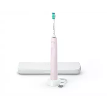 Philips 3100 Series HX3673/11 Escova de dentes elétrica sónica com estojo - rosa