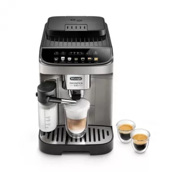 Máquina de café expresso De’Longhi Magnifica Evo ECAM290.81.TB — automática, depósito de água 1,8 l, recipiente de grãos 250 g, 15 bar, controlo tátil