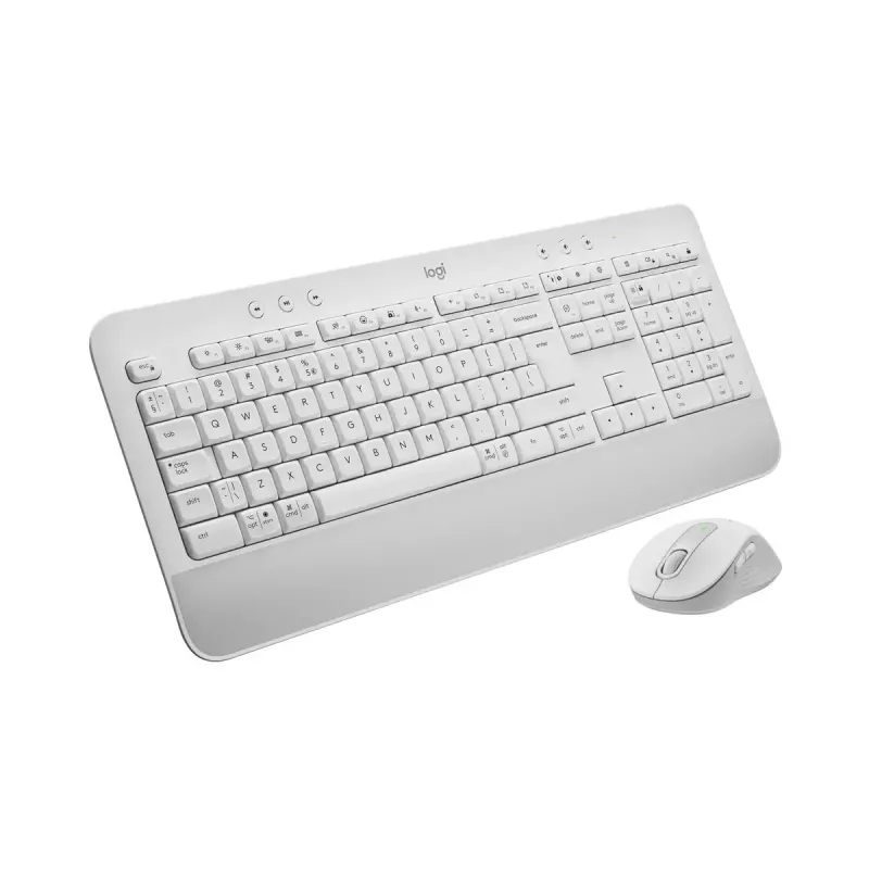 Conjunto LOGITECH Signature Mk650 Combo For Business - Branco sujo - Qwerty Dansk/ Norsk/ Svenska/ Suomalainen