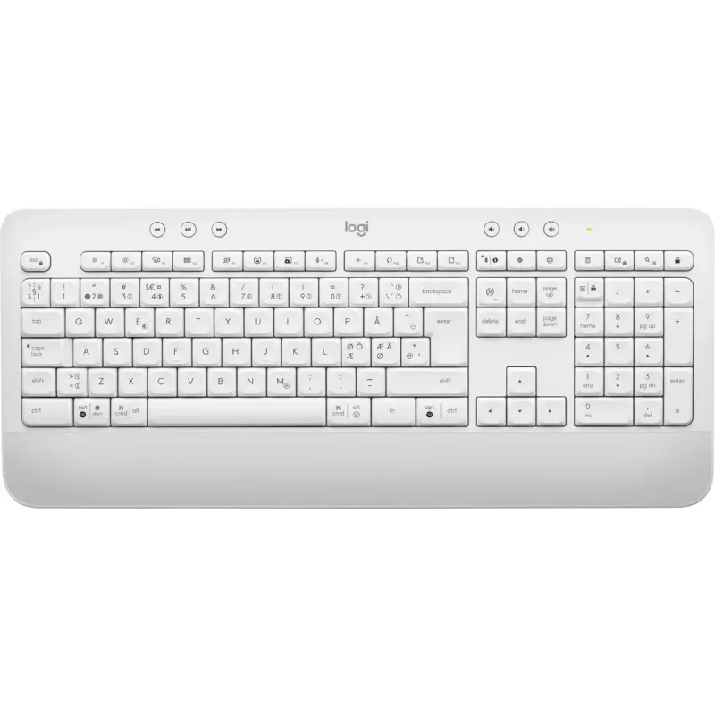 Conjunto LOGITECH Signature Mk650 Combo For Business - Branco sujo - Qwerty Dansk/ Norsk/ Svenska/ Suomalainen
