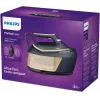 Philips PerfectCare 6000 Series PSG6066/20 ferro com gerador de vapor, 2400 W, 8 bar, jato de vapor de 600 g/min, depósito de 1,8 L, base SteamGlide Advanced, preto/castanho