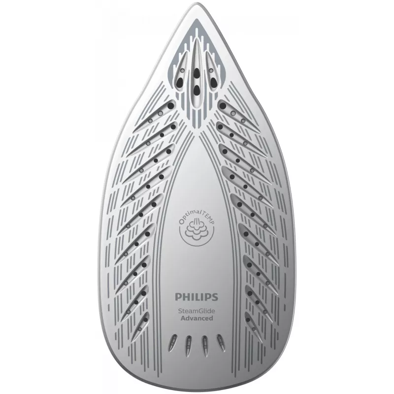 Philips PerfectCare 6000 Series PSG6066/20 ferro com gerador de vapor, 2400 W, 8 bar, jato de vapor de 600 g/min, depósito de 1,8 L, base SteamGlide Advanced, preto/castanho