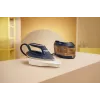 Philips PerfectCare 6000 Series PSG6066/20 ferro com gerador de vapor, 2400 W, 8 bar, jato de vapor de 600 g/min, depósito de 1,8 L, base SteamGlide Advanced, preto/castanho