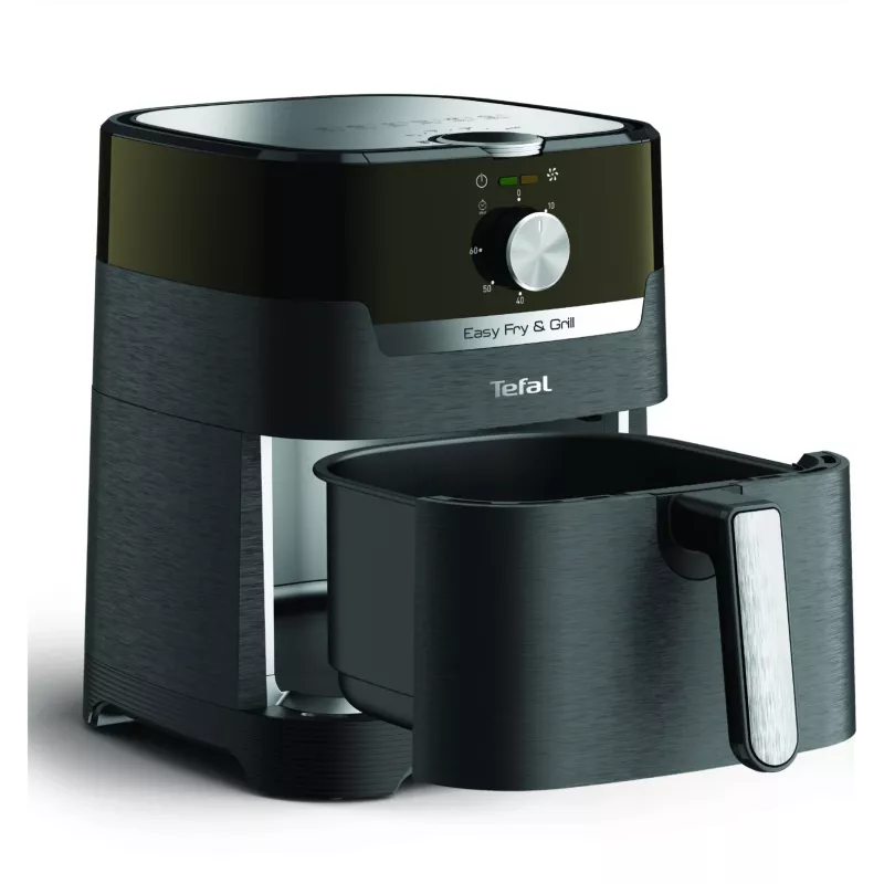 Fritadeira de ar quente Tefal Easy Fry & Grill EY5018 individual 4,2 L autónoma 1550 W preta