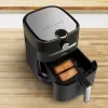 Fritadeira de ar quente Tefal Easy Fry & Grill EY5018 individual 4,2 L autónoma 1550 W preta