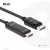 CLUB3D Cabo DisplayPort 1.4 para HDMI 4K120Hz ou 8K60Hz HDR10 M/M 3m/9,84ft