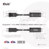 CLUB3D Cabo DisplayPort 1.4 para HDMI 4K120Hz ou 8K60Hz HDR10 M/M 3m/9,84ft