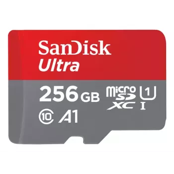 WESTERN DIGITAL SanDisk Ultra micro SDXC 256GB mais adaptador SD 150MB/s A1 Class 10 UHS-I