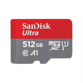 WESTERN DIGITAL SanDisk Ultra micro SDXC 512GB mais adaptador SD 150MB/s A1 Class 10 UHS-I