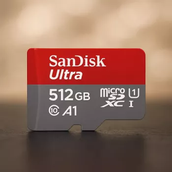 WESTERN DIGITAL SanDisk Ultra micro SDXC 512GB mais adaptador SD 150MB/s A1 Class 10 UHS-I