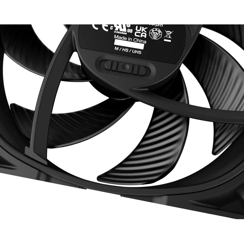Ventoinha para caixa de computador be quiet SILENT WINGS PRO 4 | 140mm PWM 14 cm preta 1 unid.
