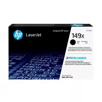 HP 149X cartucho de toner original LaserJet de alta capacidade, 9500 páginas, preto, 1 unid.