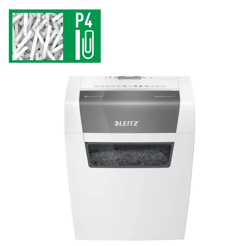 Leitz 80340000 destruidora de papel, corte em partículas, 70 dB, 22 cm, branco