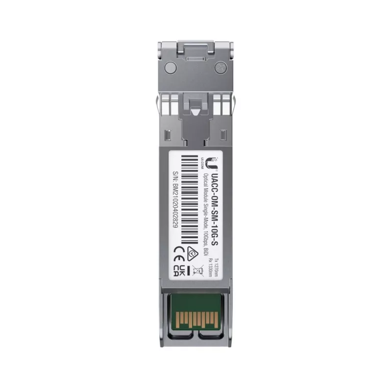 Ubiquiti UACC-OM-SM-1G-S-2 módulo SFP 1G BiDi monomodo, LC simplex, 3 km, pack de 2