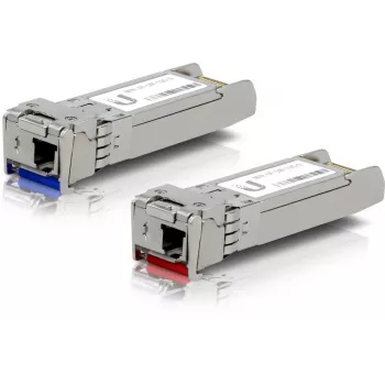 UBIQUITI NETWORKS 10 Gbps SFP+ 1xLC SM 1270/1330nm Bidi 10km - pack de 2 (uf-sm-10g-s)