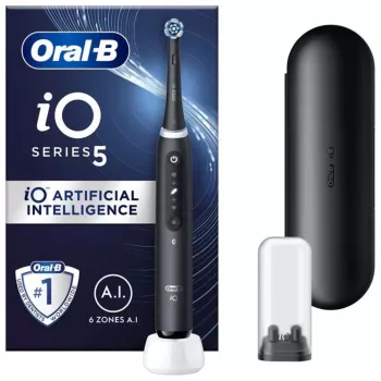 Oral-B IOSERIES5BL escova de dentes elétrica para adultos escova de dentes vibratória preta