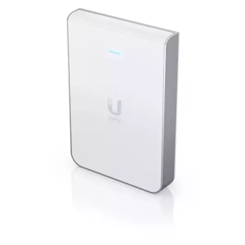 Ponto de acesso UBIQUITI Unifi 6 In-Wall U6-IW — Dualband 2,4/5 GHz, 4800 Mbit/s, 5x RJ-45, PoE, branco