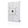 Ponto de acesso UBIQUITI Unifi 6 In-Wall U6-IW — Dualband 2,4/5 GHz, 4800 Mbit/s, 5x RJ-45, PoE, branco