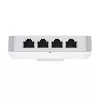 Ponto de acesso UBIQUITI Unifi 6 In-Wall U6-IW — Dualband 2,4/5 GHz, 4800 Mbit/s, 5x RJ-45, PoE, branco