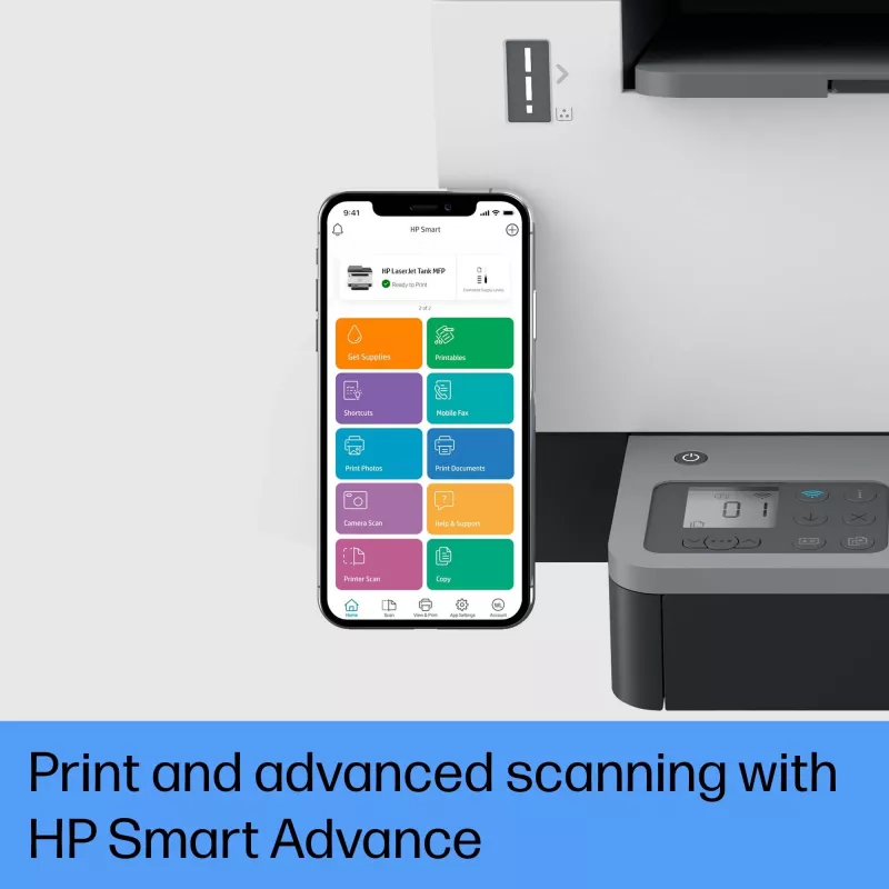 HP LaserJet Tank MFP 2604sdw impressora, laser, impressão P/B, 600 x 600 DPI, A4, impressão direta, preto, cinzento