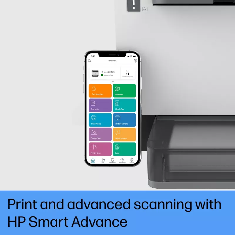HP LaserJet Tank MFP 2604dw impressora, laser, impressão mono, 600 x 600 DPI, A4, impressão direta, cinzento