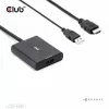 CLUB3D adaptador ativo HDMI + Micro USB para DisplayPort™ 4K120Hz ou 8K30Hz M/F