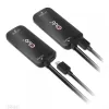 CLUB3D adaptador ativo HDMI + Micro USB para DisplayPort™ 4K120Hz ou 8K30Hz M/F
