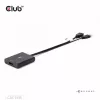 CLUB3D adaptador ativo HDMI + Micro USB para DisplayPort™ 4K120Hz ou 8K30Hz M/F