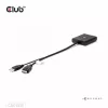 CLUB3D adaptador ativo HDMI + Micro USB para DisplayPort™ 4K120Hz ou 8K30Hz M/F