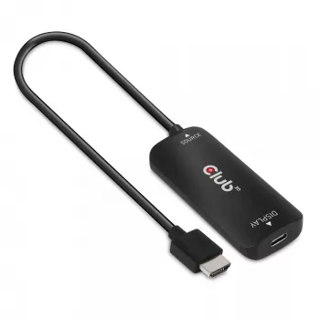 CLUB3D adaptador ativo HDMI + Micro USB para USB Type-C 4K120Hz ou 8K30Hz M/F