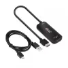 CLUB3D adaptador ativo HDMI + Micro USB para USB Type-C 4K120Hz ou 8K30Hz M/F