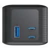 Carregador portátil Anker 737 (A1289011) – 24000 mAh, 140 W, 2× USB-C + 1× USB-A, prateado/preto