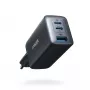 Anker 735 universal preto carregador rápido AC para interior