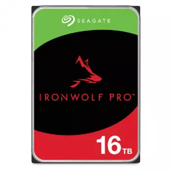 Seagate IronWolf Pro ST16000NT001 disco rígido interno 16 TB 7200 RPM 256 MB 3,5 polegadas Serial ATA III