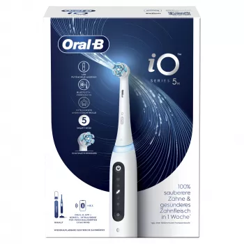 Oral-B iO Series 5 escova de dentes rotativa-oscilante para adulto branco
