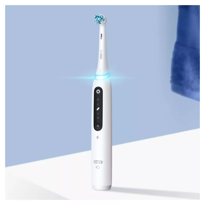 Oral-B iO Series 5 escova de dentes rotativa-oscilante para adulto branco