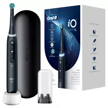 Oral-B iO Series 5 escova de dentes vibratória para adulto preto
