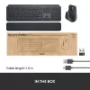 Conjunto LOGITECH MX Keys Combo For Business Gen 2 - Grafite - Pan Nordic