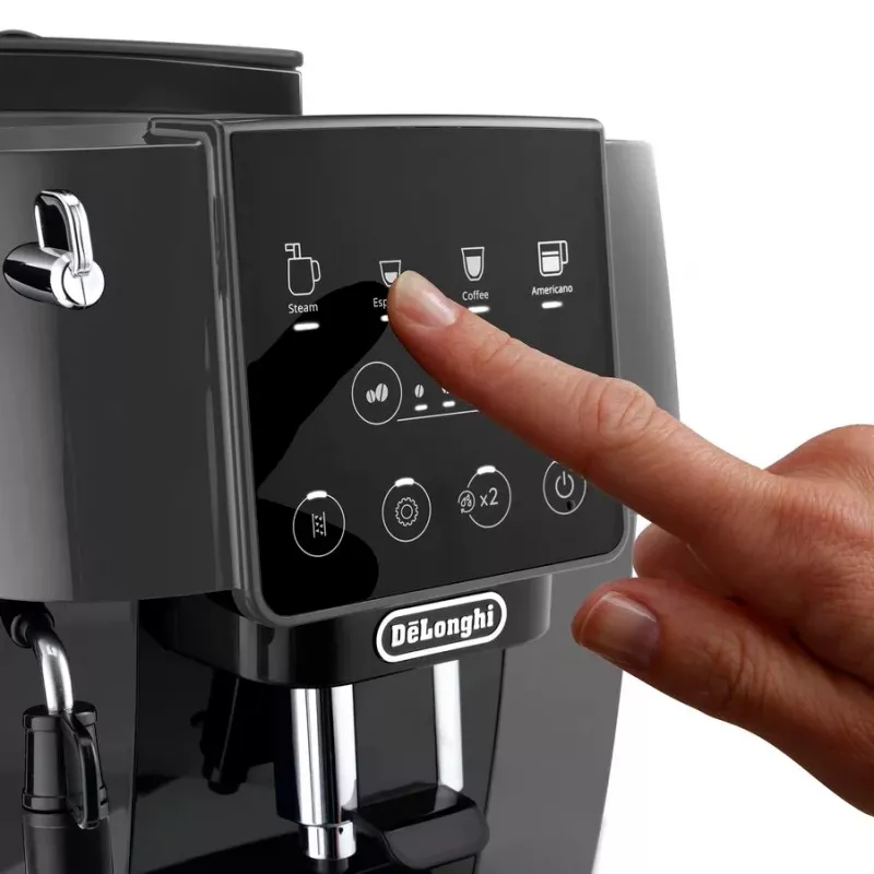 Máquina de café expresso DeLonghi Magnifica Start ECAM220.22GB — 1450W, depósito de água de 1,8 l, moinho integrado