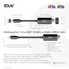 CLUB3D cabo MiniDisplayPort 1.4 para HDMI 4K120Hz ou 8K60Hz HDR10+ M/M 1,8m / 6ft
