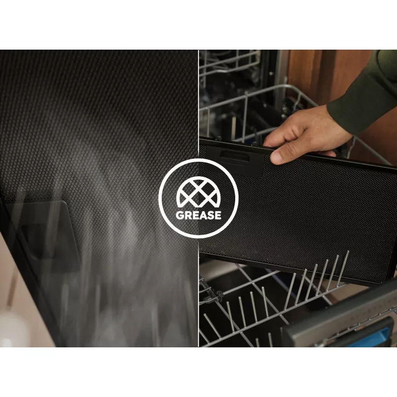 Exaustor de encastre Electrolux LFP616X, largura 598 mm, 600 m³/h, cinzento, filtro de gordura, 68 dB
