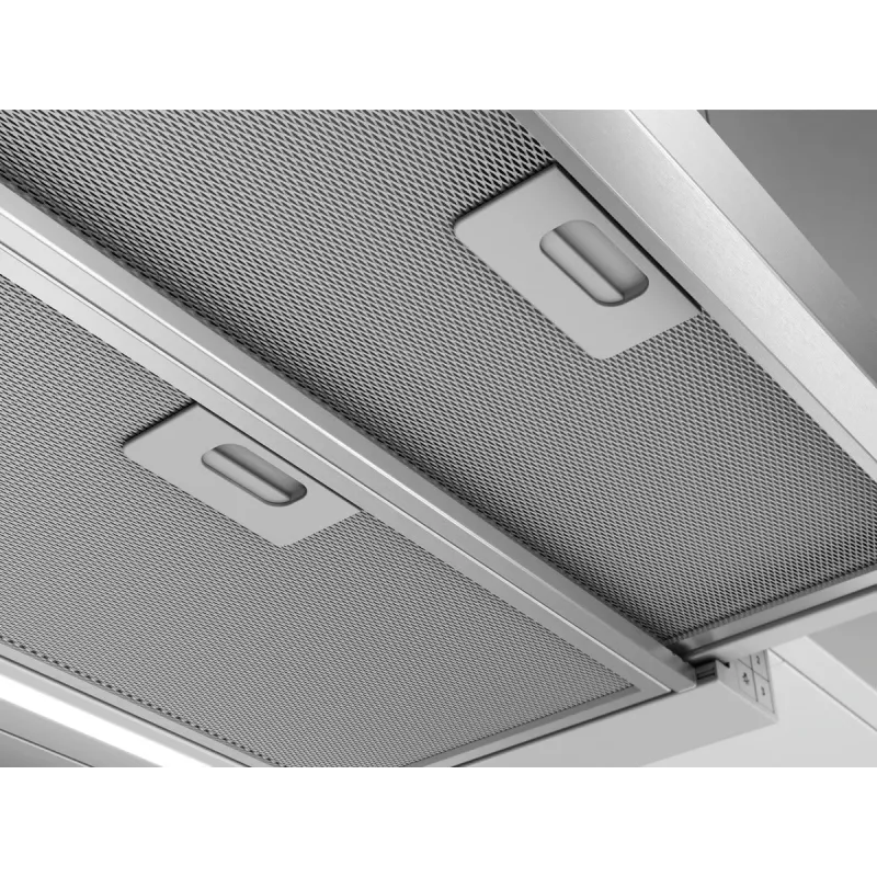 Exaustor de encastre Electrolux LFP616X, largura 598 mm, 600 m³/h, cinzento, filtro de gordura, 68 dB