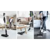 Aspirador de pó com bateria Bosch BCS711XXL/escova elétrica limpeza a seco sem saco 0,3 l branco 3 Ah