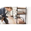 Aspirador de pó com bateria Bosch BCS711XXL/escova elétrica limpeza a seco sem saco 0,3 l branco 3 Ah