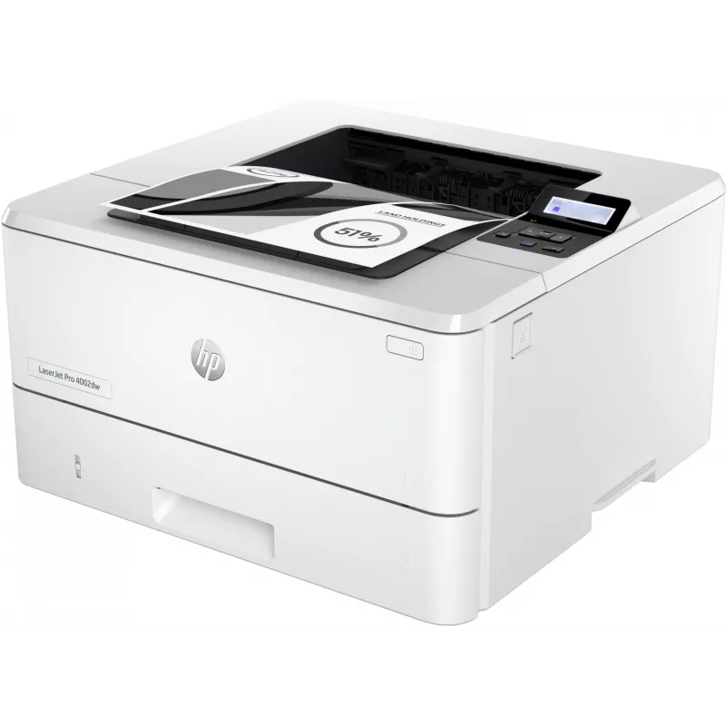 Impressora HP LaserJet Pro 4002dw laser branca